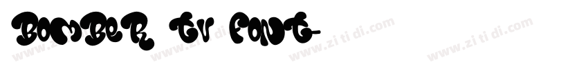 Bomber TV Font字体转换